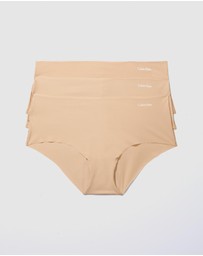 Calvin Klein - 3-Pack Invisibles Micro Hipster Briefs