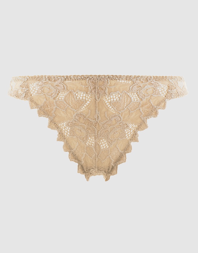 Sans Complexe - Arum Low Rise Scalloped Lace Thong