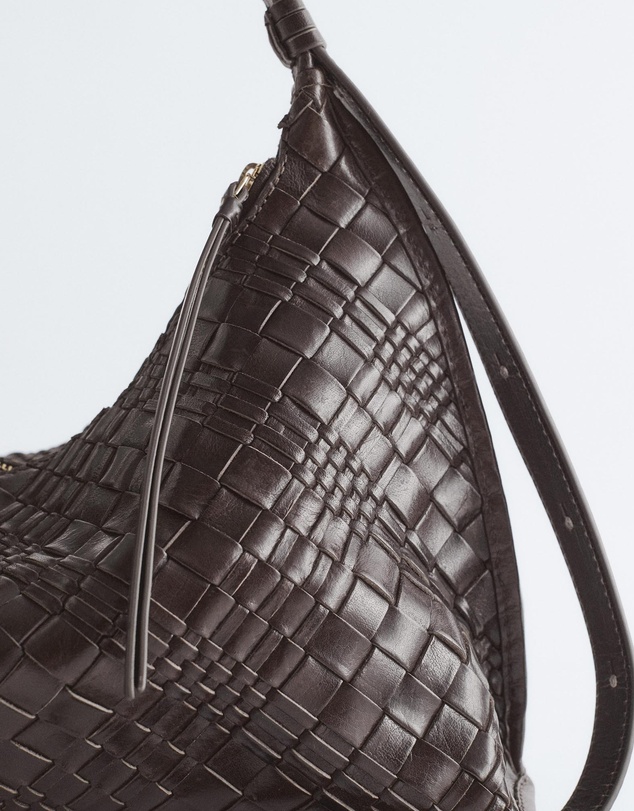 & Other Stories - Interwoven Leather Crossbody Bag