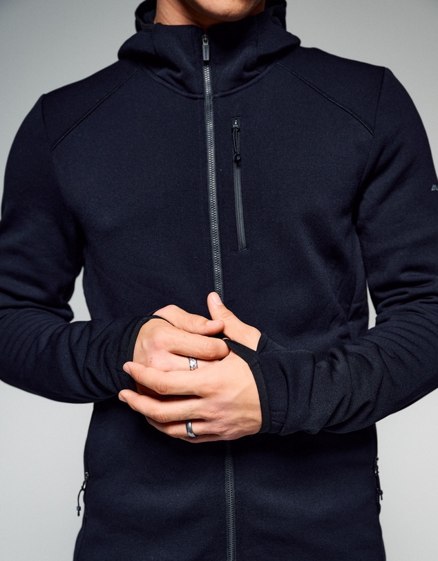 Kathmandu - Ridge Power Stretch Fleece Hood Jacket