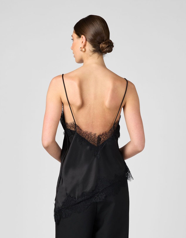 MVN - Asymmetrical Lace Top