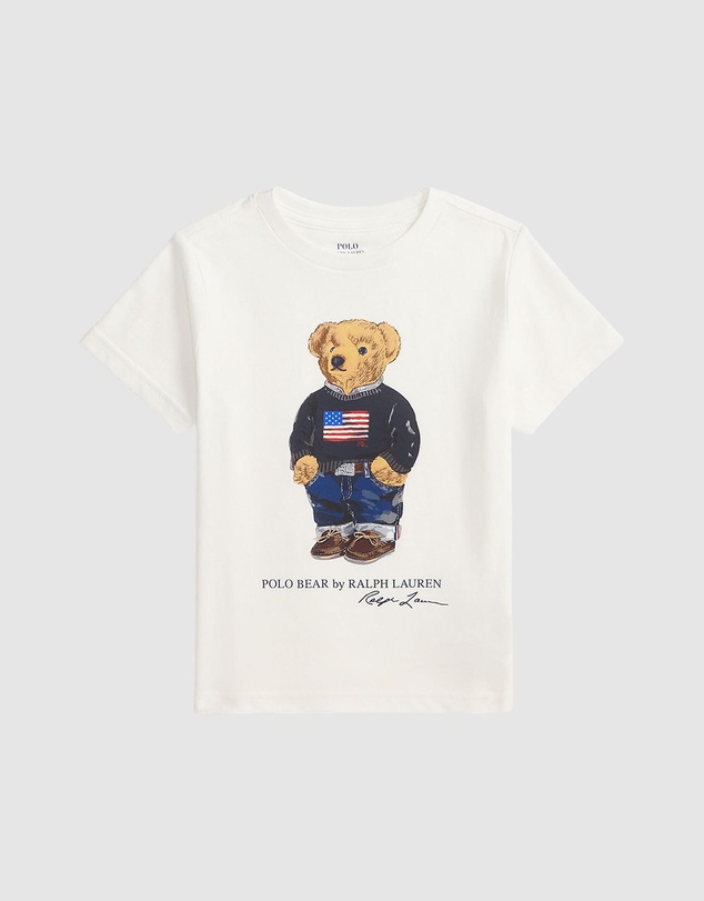 Polo Ralph Lauren - Polo Bear Cotton Jersey Tee - Teens