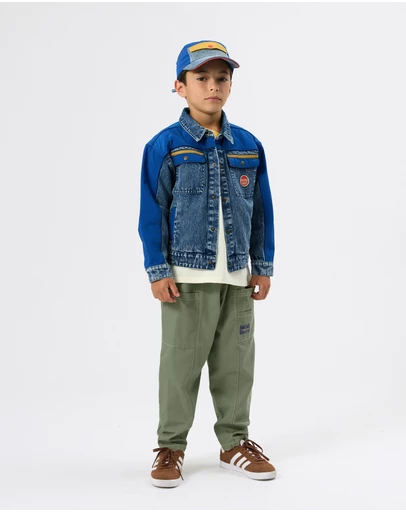 Goldie + Ace - Carpenter Utility Kit Pocket Pants - Babies-Kids