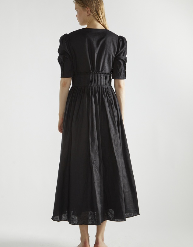 Glamorous - Tie Front Midi Dress