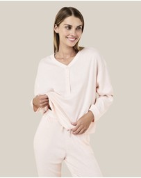 Papinelle - Pia Super Luxe Long Sleeve Boxy Top