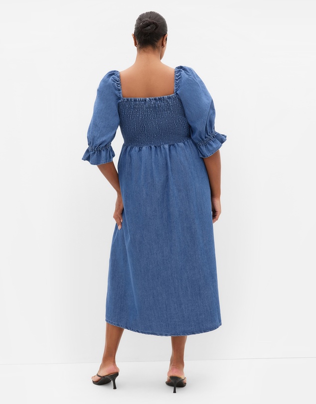 City Chic - Kaitlyn Denim Midi Dress