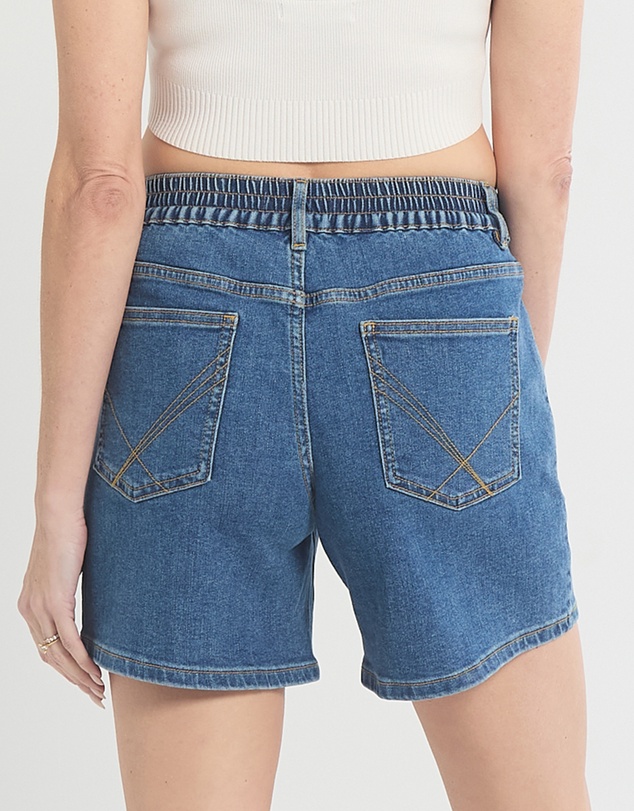 Soon Maternity - Relaxed Denim Shorts
