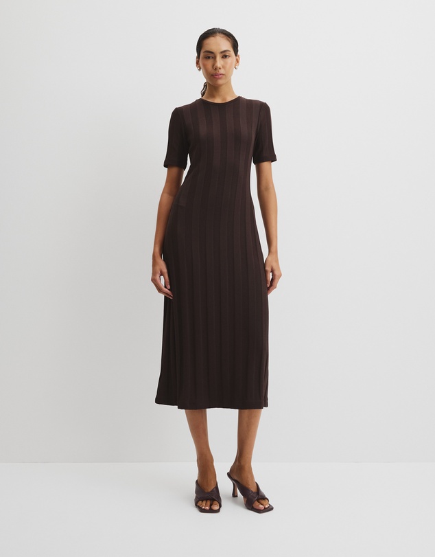 Country Road - Rib Midi Dress
