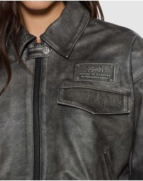 Ksubi - Highway Bomber Vintage Black