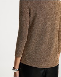Lindsay Nicholas New York - Disco Glitter Top