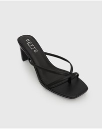 Betts - Gigi Square Toe Heeled Mules