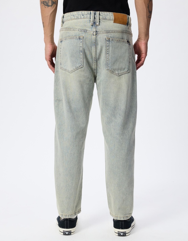 Thrills - Chopped Straight Cropped Denim Jeans