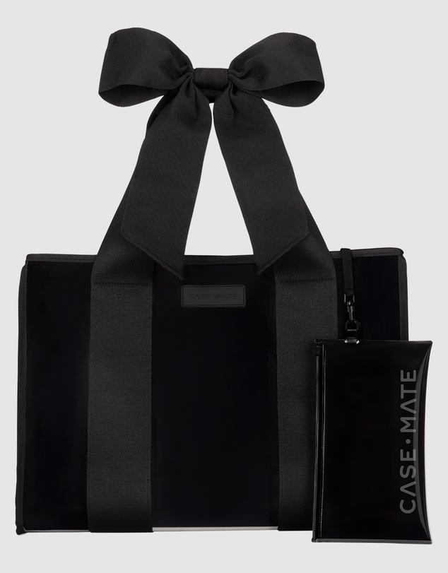 Case-Mate - Case-Mate Midnight Bow Tote w/ Phone Pouch