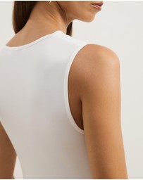 Atmos&Here - Zella Jersey Knot Tank Top