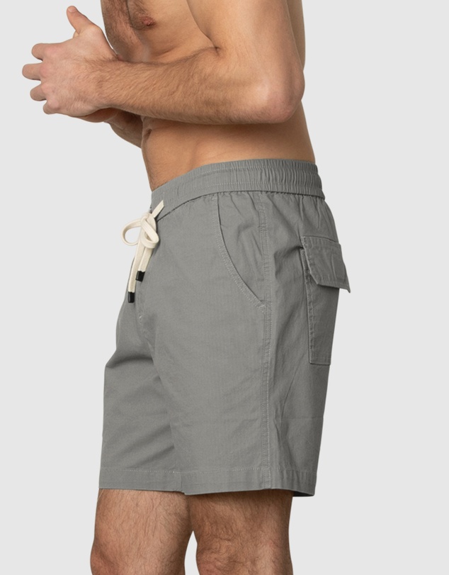 Mosmann - Travis Casual Shorts - Mid Grey