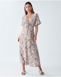 ST MRLO - Blossom Midi Dress
