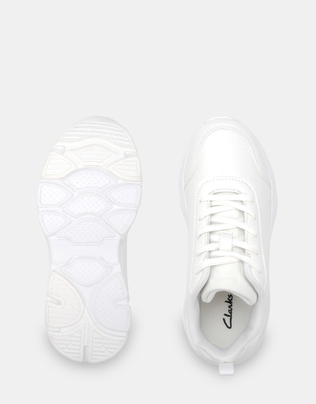 Clarks - Slide White