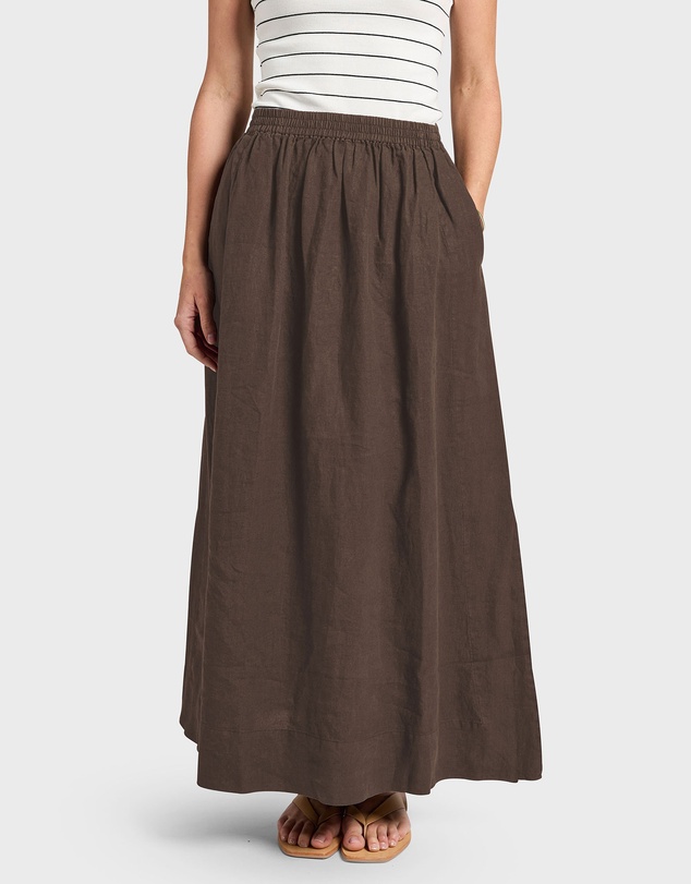 Academy Brand - Gladys Linen Skirt