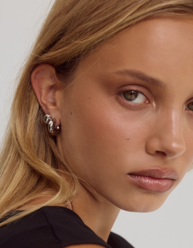 CENDRE - Lola Earrings Silver