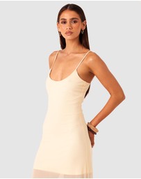 SNDYS - Alessandra Mesh Maxi Dress