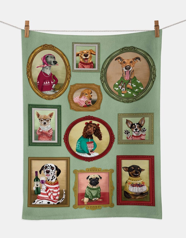La La Land - Family Portrait Tea Towel