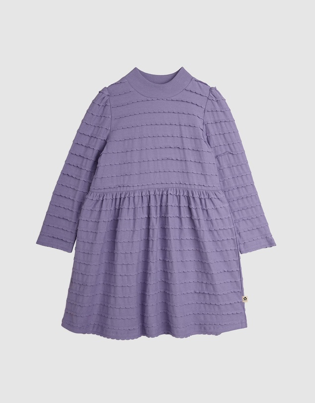 Mini Rodini - Textured Frill LS Dress