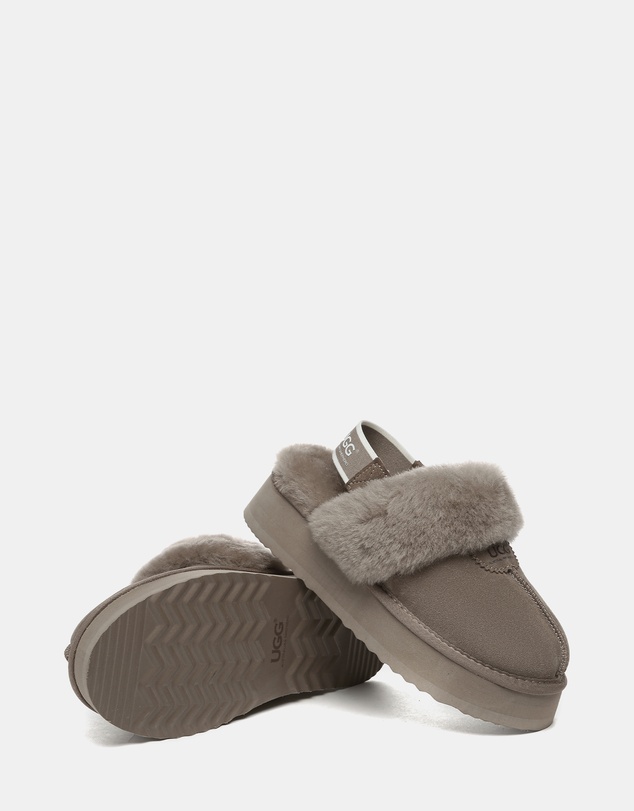 EVERAU - Australian Shepherd Ugg Waffle Platform Cow Suede Upper House Shoes