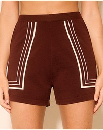 MON RENN - Esplanade Knit Shorts
