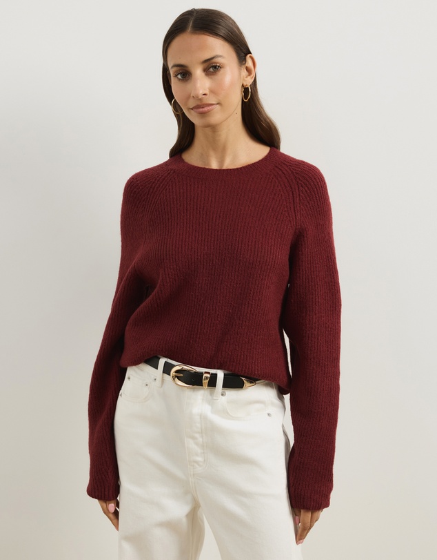 Atmos&Here - Saylor Crew Neck Soft Knit Jumper