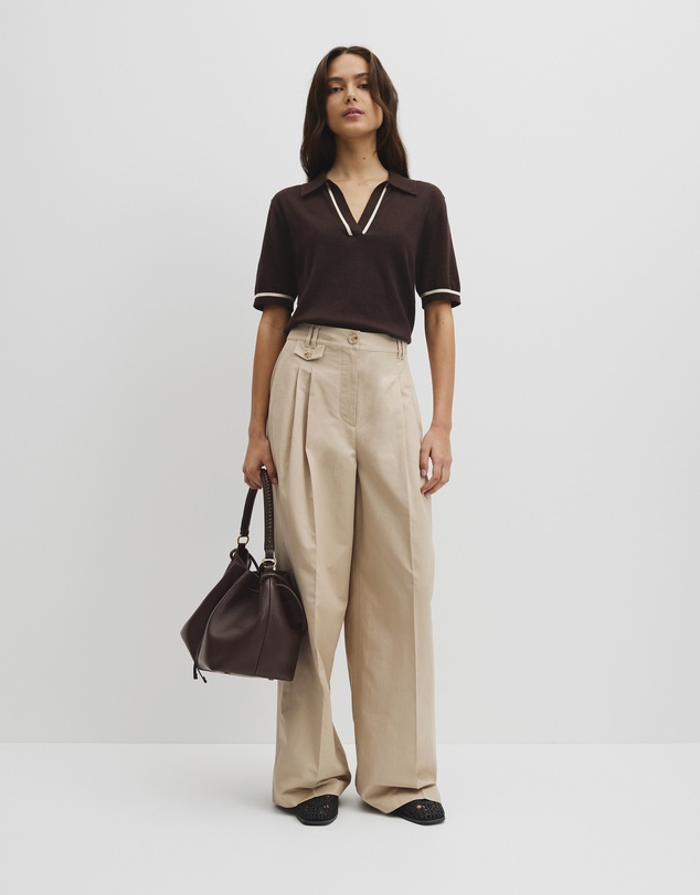 Country Road - Cashmere Blend Short Sleeve Knit