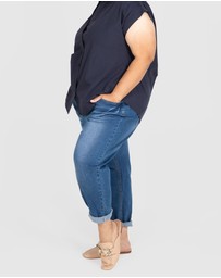 Love Your Wardrobe - Abbie Pull-On Jogger Jeans