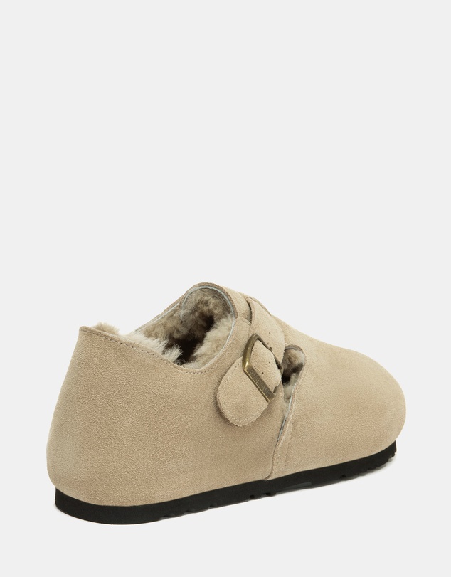 EVERAU - EverAU Ugg Hazora Cow Suede Upper Loafer Oxfords Flats