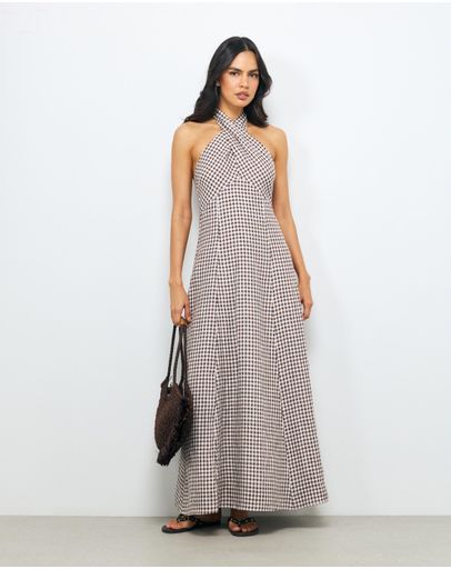 Chocolate Gingham