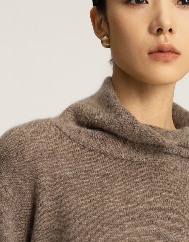 IDA+S - Odette Wool Cashmere Button Sweater