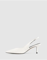 Siren - Yory Slingback Kitten Heels