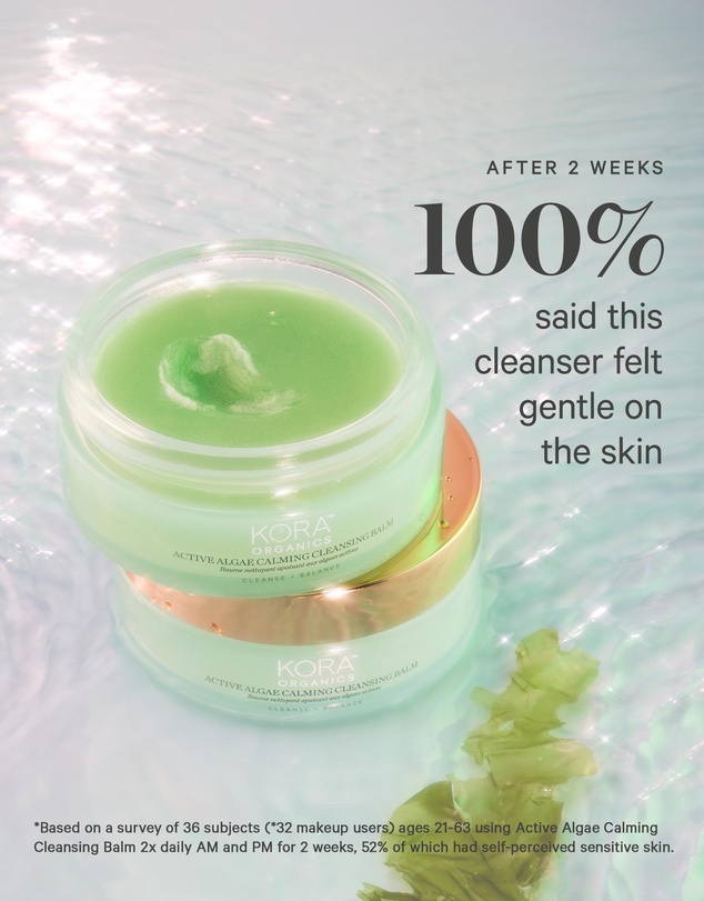 KORA Organics - Active Algae Calming Cleansing Balm 100g