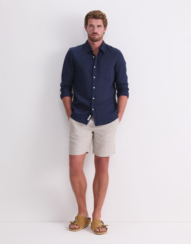 Sportscraft - Long Sleeve Linen Shirt