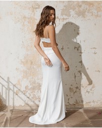 FRIEND of AUDREY - Odette Cut-Out Full Length Gown