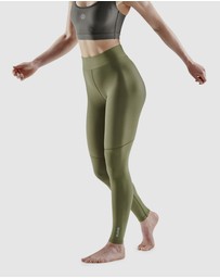 SKINS - SKINS Compression Women's Series-3 Active Soft Long Tight Khaki