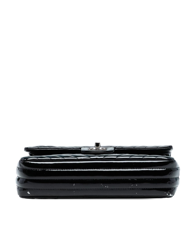 Pre-Loved by Azura Reborn - Pre-Loved Medium Classic Chevron Patent Double Flap