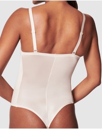 Spanx - Shaping Satin-Thong Bodysuit
