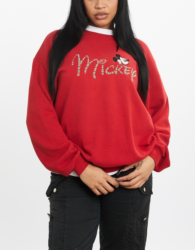 Vintage by The Real Deal - Pre Loved - 90s Disney Mickey Mouse Sweatshirt
