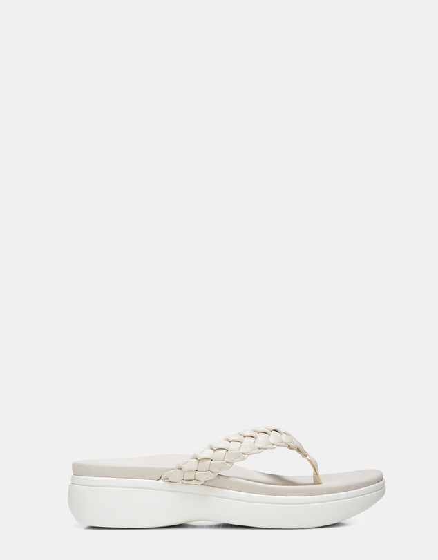 Vionic - Kenji Platform Sandal - Cream
