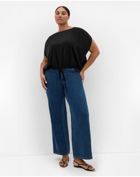 City Chic - Elise Hem Detail Top