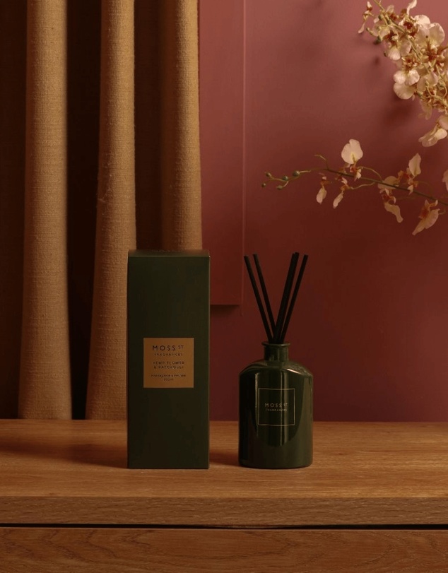 Moss St Fragrances - Hemp Flower & Patchouli Fragrance Diffuser 300ml