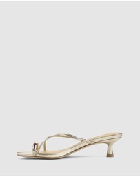 Siren - Xane Kitten Heel Thongs