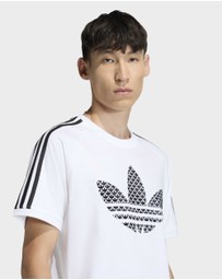 adidas Originals - MONOGRAM INFILL 3S TEE Mens
