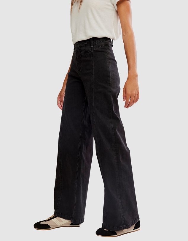 Free People - Libre Wide Leg Jeans