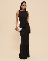 CHANCERY - Ruschia Open Back Maxi Dress