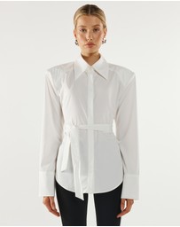 Madison The Label - Ferris Tie Shirt